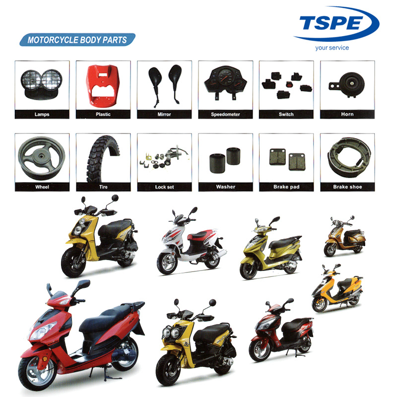 Lámpara de piezas de motocicleta faro WS150