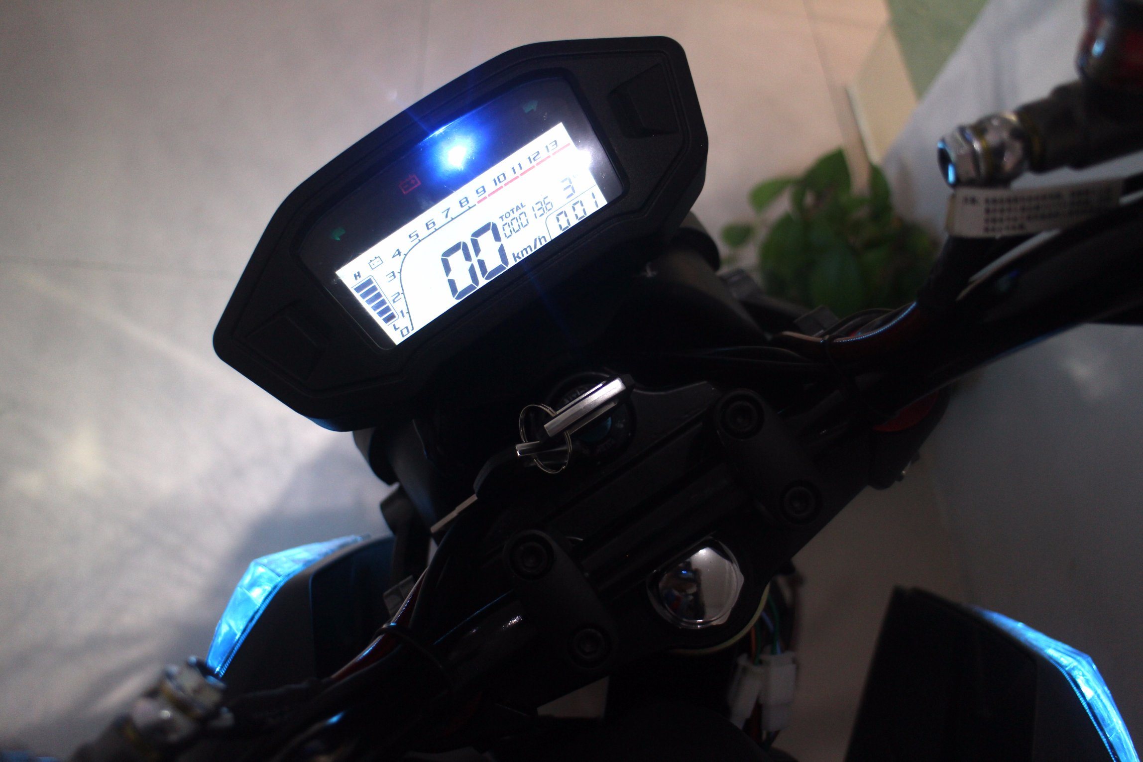 E-Scooter de alta velocidad 72V 3000W motocicleta eléctrica de carreras