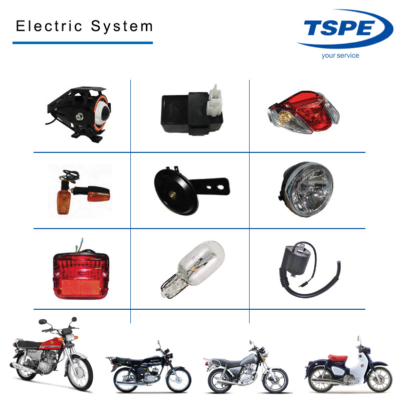 Piezas de motocicleta serie TV Zf001-92 PP Espejo retrovisor convexo