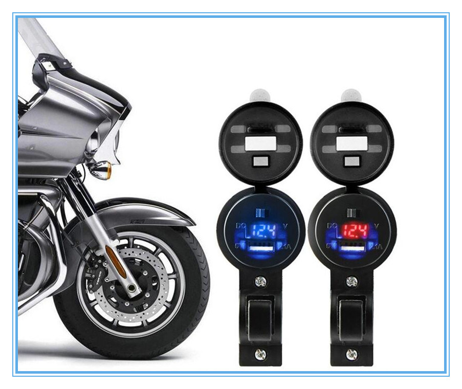 Piezas de motocicleta Cargador de motocicleta USB de 12 V