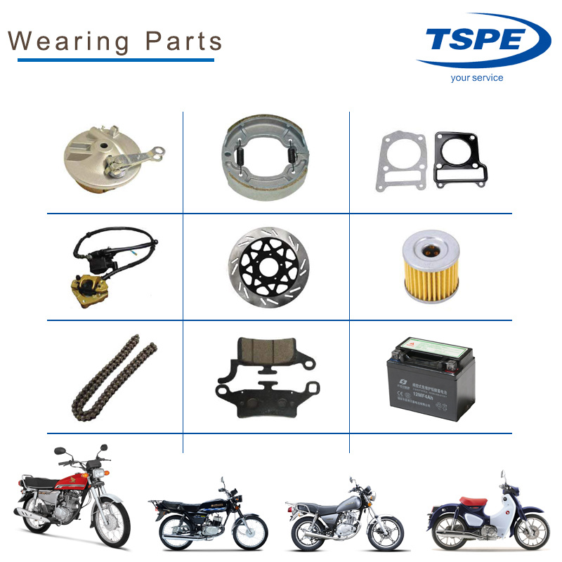 Piezas de motocicletas Llantas de aleación de motocicleta para Tspe-A028