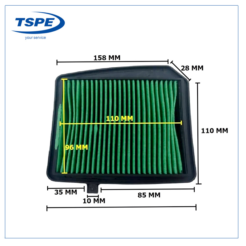 Piezas de motocicleta Filtro de aire Honda CB-110