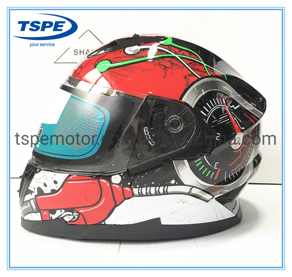 Casco de moto Casco integral Vr-508 Cascos DOT Viseras dobles