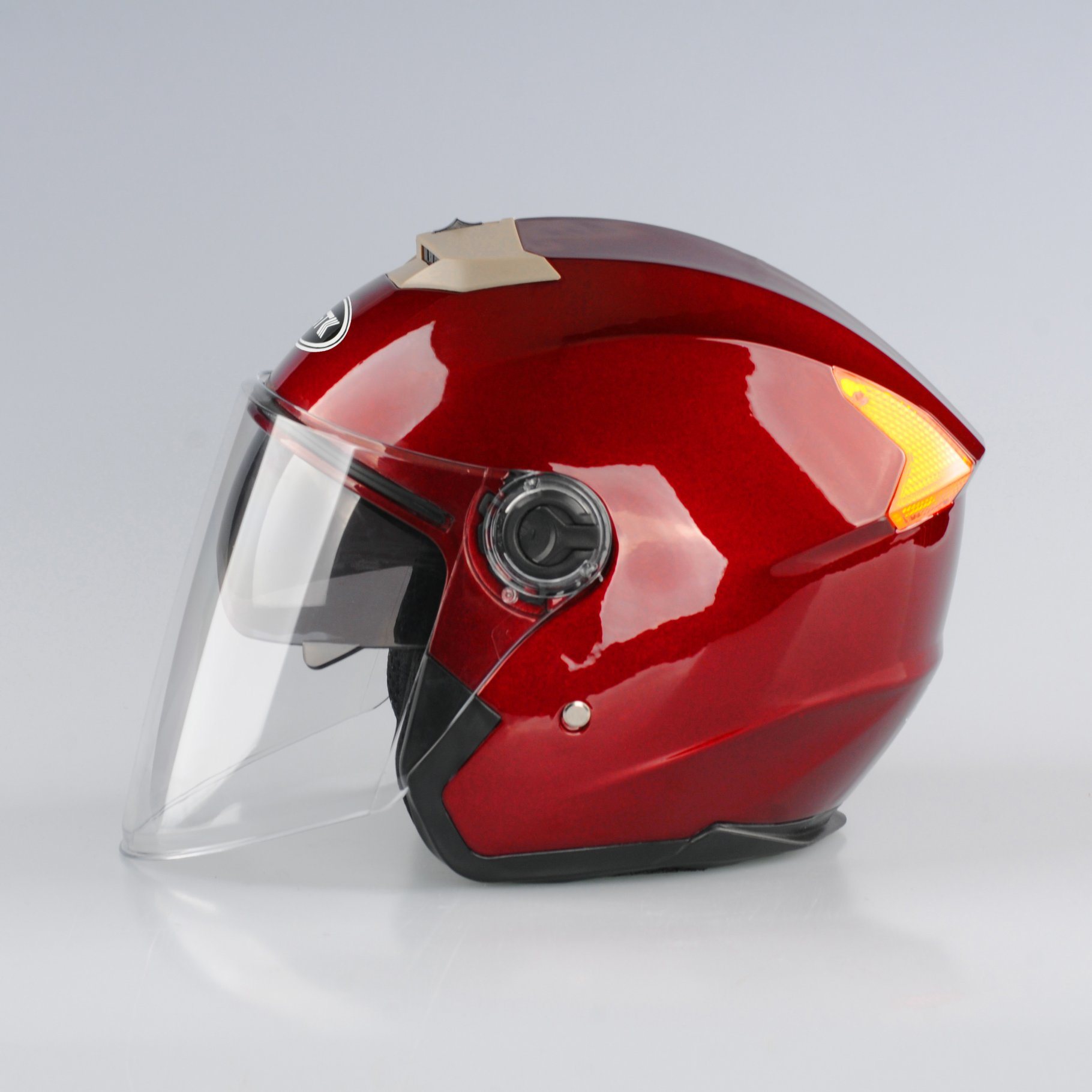 Casco de motocicleta casco de media cara Hh-603