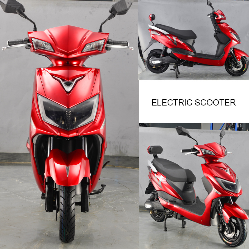 60V 1000W Scooter eléctrico motocicleta eléctrica para Ts-J