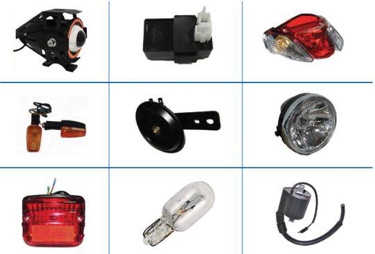 Luz direccional LED para motocicleta Bombilla intermitente de 12V